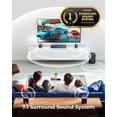 thumbnail image 2 of Barra de sonido ULTIMEA ULTIMEA 7.1 canales con Dolby Atmos, subwoofer, 2 of 9