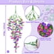 thumbnail image 2 of Flores colgantes artificiales TURNMEON Morning Glory, paquete de 4, 2 of 6