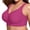 A Hot Pink, variant on Jelly Bra for Women BWASD No Underwire Wireless Sport Bralettes Push Up Support Comfortable Soft Seamless Full Coverage Everyday No Show Bra (Beige L)