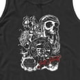 thumbnail image 2 of Men's Pirates of the Caribbean: Curse of the Black Pearl Jack Sparrow Icons  Tank Top Black X Large, 2 of 5