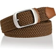 thumbnail image 2 of Braided Belt Stretch Belt for Men and Women Multicolored Woven Golf Belt Elastic Jean Belts, 2 of 4