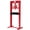 Red, variant on 6 Ton H-Frame Benchtop Hydraulic Shop Press, Adjustable Height - Movable Plates - Includes 2 Press Plates & Particle Cover, for Garage & Workshop