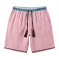 thumbnail image 4 of XFeng Men's 2 in 1 Swim Trunks, Print Board Shorts with Compression Liner, Quick Dry Beach Swim Shorts with Pockets, 4 of 5