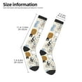 thumbnail image 5 of Balery Hand Drawn Animals Fun Novelty Socks Men'S Women'S Crew Socks Funny Crazy Novelty Socks Quirky And Cool Socks, 5 of 9