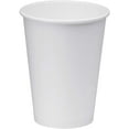 thumbnail image 4 of NYHI 100 Pack 10 oz White Paper Disposable Coffee Cups Hot Cold Beverage Drinking Cup for Water Juice Espresso Tea Ideal for Water Coolers Party, 4 of 4