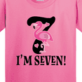 thumbnail image 4 of Inktastic 7th Birthday Flamingo 7 Year Old Girl Youth T-Shirt, 4 of 5