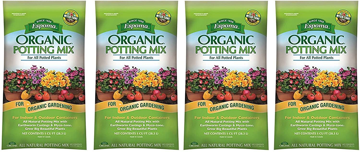 Espoma Organic Potting Soil Mix All Natural Potting Mix For Indoor
