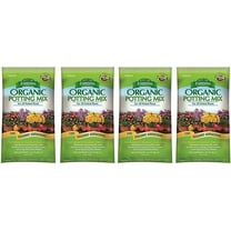 Espoma Organic Potting Soil Mix - All Natural Potting Mix For Indoor & Outdoor Containers For Organic Gardening, 16qt, Pack of 4
