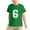 Green, variant on SGFCWSX Girls Short Sleeve T-Shirt, Kids Breathable Summer Graphic Top, Casual Everyday Tees Sky Blue Size 5-6 Years