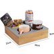 thumbnail image 5 of Bandeja portavasos para sofá con construcción de madera de bambú de silicona suave, resistente al agua y a los derrames, soporte giratorio extraíble de 360°, tamaño compacto para múltiples usos,, 5 of 5