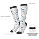 thumbnail image 4 of Fotbe Butterfly Calcetas Divertidas Estampadas para Hombre y Mujer, Calcetas de Algodón hasta la Rodilla para Caminar, Correr, Enfermería y Embarazo, 4 of 6