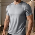 thumbnail image 4 of ZToonmas Men's Mesh Quick Dry Sports T-Shirt Crew Neck Breathable Short Sleeve Tee Lightweight Sport Top for Summer, 4 of 8