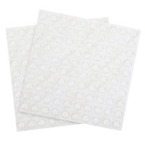 Uxcell 200Pack Cabinet Door Bumpers Small Self-Adhesive Clear Rubber Feet 8x2.5mm