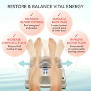Daiwa Felicity Vitality Swing & Core Twister Bundle – Passive Exercise for Relaxation, Circulation, and Core Strength – Lymphatic Chi Machine + Magnetic Waist Twister Board