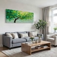 thumbnail image 3 of Large Tree of Life Canvas Wall Art, Abstract Canvas Prints Landscape Paintings, Oversized Pictures Artwork Nature Wall Decor for Living Room Bedroom Office, 3 of 7