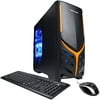 CyberPower Component Raidmax Viper Mid-Tower Gaming Case with Power Efficient Power Supply, Bundle Only, Black