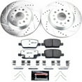 thumbnail image 3 of PowerStop Rear Z26 Street Warrior Carbon-Fiber Ceramic Brake Pad and Drilled and Slotted Rotor Kit Fits: BUICK CADILLAC CHEVROLET GMC Select Models K7411-26, 3 of 9