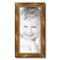 thumbnail image 2 of ArtToFrames 10" x 21" Gold Leaf Picture Frame, 10x21 inch Gold Wood Poster Frame (WOM-4947), 2 of 7