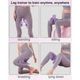 thumbnail image 4 of Entrenador de muslos y cadera con clip de cinta violeta 24,5 x 15 x 6,3 cm, 4 of 5