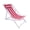 Red, variant on Garden Lounge Chair Beach Chair Lazy Folding Outdoor Leisure Nap Chair,Wooden Deck Chair Comfortable Sling Chair,Adjustable Beach Patio Chair with Canvas