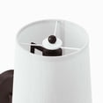 thumbnail image 5 of Sconce Wall Lamp Light Fixture, Black Bronze, Fabric, Living Kitchen Cafe Bistro Hospitality Restaurant, Modern Contemporary HB33874, 5 of 9