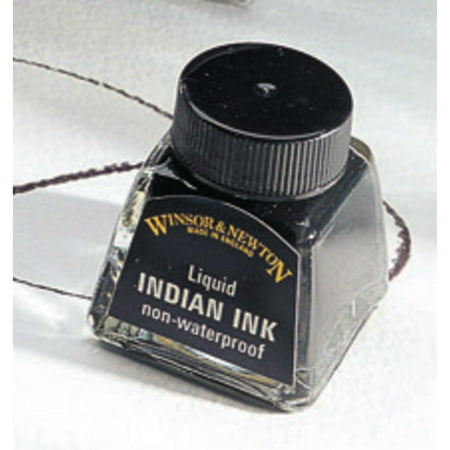 UPC: 0094376900002 | Winsor & Newton Liquid Indian Ink  .5 oz.
