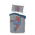 thumbnail image 5 of Marvel Spider-Man Striped 2-Piece Reversible Comforter and Pillowcase Set, Twin/Full, 5 of 9