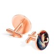 thumbnail image 3 of Swan Men's Stainless Steel Shirt Cufflinks for Formal Attire, 3 of 6