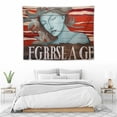 thumbnail image 3 of GOSMITH  Christian Tapestry Bible Scripture 2 Corinthians 12:9 His Grace is Enough Wall Hanging Tapestries Religious Wall Blanket Decor for Christian Home Bedroom Church, 3 of 7