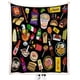 thumbnail image 1 of Venta caliente diseño de moda mexicano Super Mario Bad Bunny BICHOTA manta de franela de sublimación Karol G manta de viaje, 1 of 4