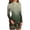 Green, variant on Women's High-Neck Casual Long Sleeve Vintage Floral Printed Slim-Fit Dress for Spring and Autumn Parties,Army Green,L