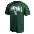 thumbnail image 2 of Men's  Green Michigan State Spartans Steady T-Shirt, 2 of 3