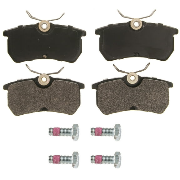 Wagner QuickStop ZX886 Semi-Metallic Disc Brake Pad Set Fits select: 2000-2007 FORD FOCUS, 2014-2019 FORD FIESTA