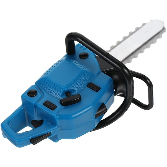 GAXIRE fake lawnmower Miniature Dollhouse Garden Tools Blue 1Pcs