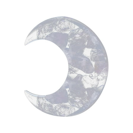 

Wiueurtly Cubicle Decorations for Women Desk Natural Drop Glue Handmade Small Moon Accessories Diy Pendant Pendant Decoration Rose Quartz Wand 5 Quartz Points Cool Signs to Hang on Wall Bedroom
