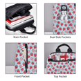 thumbnail image 4 of Naloa Strawberries Print Lightweight DayBackpack Suitable for school, work, shopping, travel, etc., 4 of 5