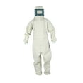 thumbnail image 4 of DOLITY Sand Blasting Suit Elastic Cuff Work Overalls for Work Sandblasting Spraying Beige, 4 of 9