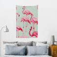thumbnail image 5 of ZFLMY Flamingos Pink Kitsch Tapestry Wall Hanging for Home Decor 40*60in, 5 of 6