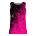 thumbnail image 3 of AIEOTT Tie Dye Tank Tops for Men Star Print Shirt Big and Tall Cut Off Shirts Crewneck Sleeveless Tops Casual Gym Shirts, 3 of 4