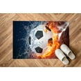 thumbnail image 5 of Man Cave Rug, Personalized Gifts Rug, Gift For The Home Rugs, Ball Rug, Salon Decor Rug, Gym Rug, Ball Fire Rug, Corridor Rugs, Entry Rug, 3.3'x9.2' - 100x280 cm, 5 of 7