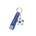 thumbnail image 2 of Productos con temática de deportes de pelota Llaveros de balón de fútbol realistas Accesorios Mercancía Llaveros tridimensionales Llavero de metal, 2 of 6