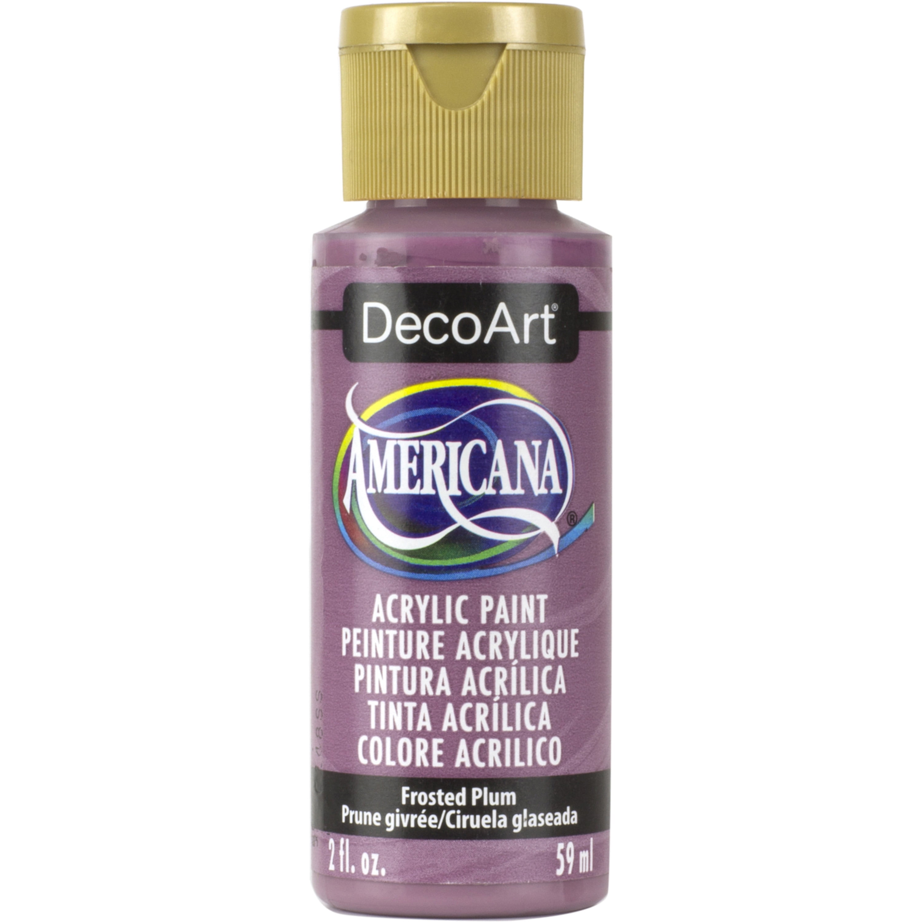 DecoArt Americana Acrylic Color, 2 oz., Frosted Plum