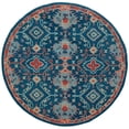 thumbnail image 4 of SAFAVIEH Heritage Petrina Floral Wool Runner Rug, Blue/Multi, 2'3" x 6', 4 of 7