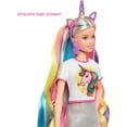 thumbnail image 5 of Barbie Fantasy Hair Fashion Doll with Colorful Blonde Hair, Accessories and Clothes, 5 of 5