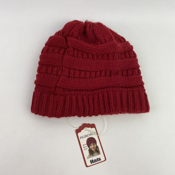 PIGBENGO Hats,Slouchy Beanies for Women Cable Knit Winter Hats Ladies Gifts Chunky Skull Cap Thick Warm Stocking Caps for Cold Weather