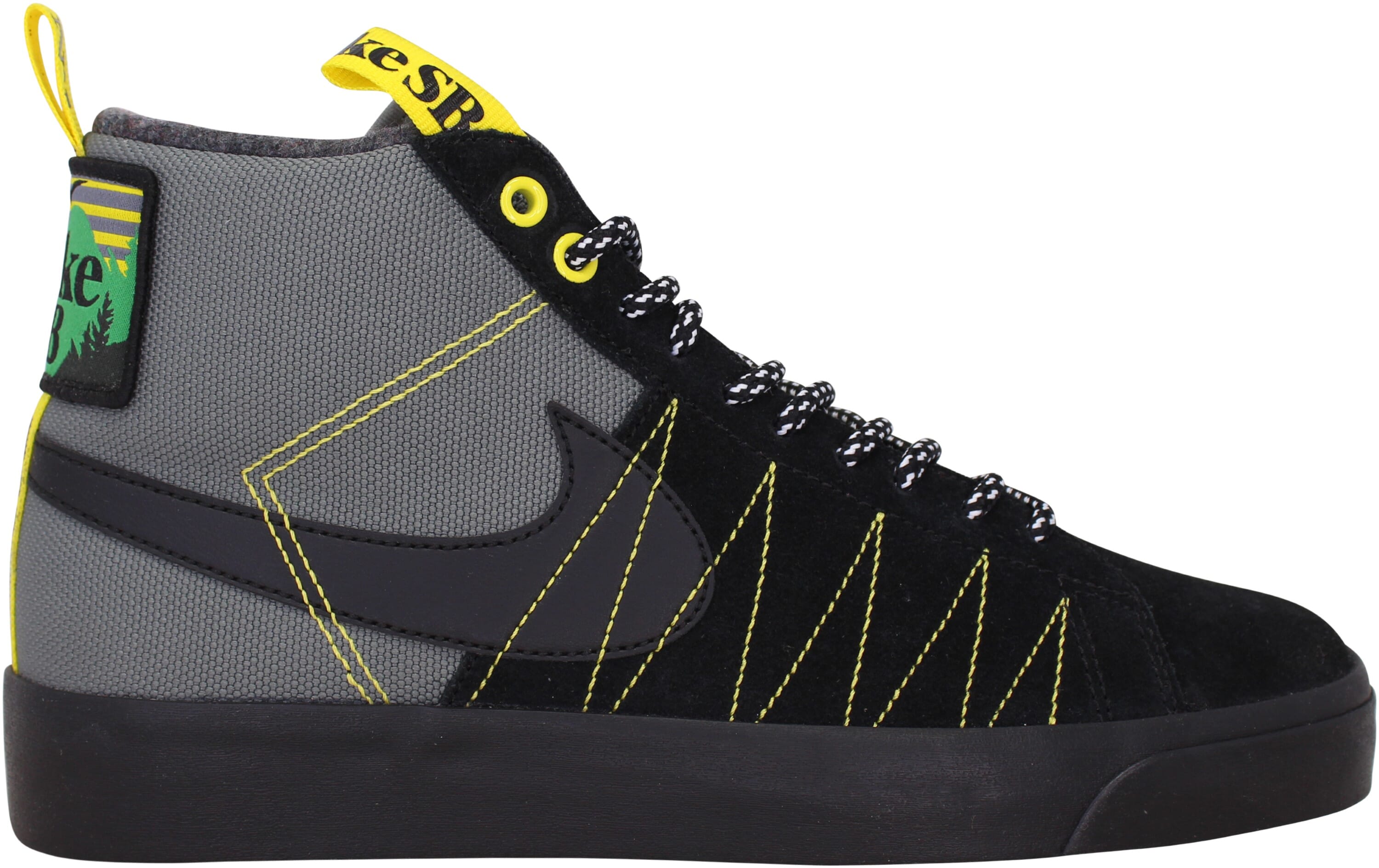 Nike SB Zoom Blazer Mid PRM Black 