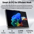 thumbnail image 4 of Lenovo ThinkPad X1 Business 2-in-1 Laptop, 14" FHD+ Touchscreen, Intel Core Ultra 7 258V, 32GB RAM, 1TB SSD, Windows 11 Pro, 4 of 7