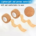 thumbnail image 4 of 24 Pack Self Adherent Cohesive Wrap Bandages 1 Inches X 5 Yards,First Aid Tape, Elastic Self Adhesive Tape, Athletic, Sports wrap Tape, Bandage Wrap for Sports, Wrist, Skin Colour Athletic Tape, 4 of 5