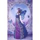 thumbnail image 1 of Cuadros Decorativos Mosaico de pintura de diamante de forma especial de taladro de pieza de bricolaje de mujer ángel (YX262) Tmvgtek embutido en tela, 1 of 9
