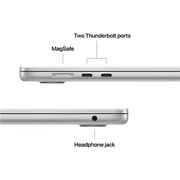 Restored Apple MacBook Air (15-inch) Laptop with Apple M2 Chip with 8-core CPU and 10-core GPU, 256GB - Silver